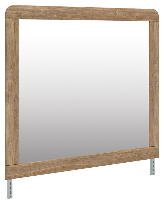 Gramburg - Bedroom Mirror - Warm Natural Brown - Tallahassee Discount Furniture (FL)