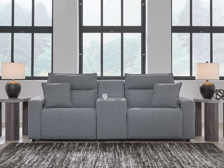 ModMax II - Salt And Pepper - Reclining Sectional - Tallahassee Discount Furniture (FL)
