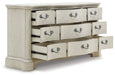Arlendyne - Antique White - Dresser - Tallahassee Discount Furniture (FL)