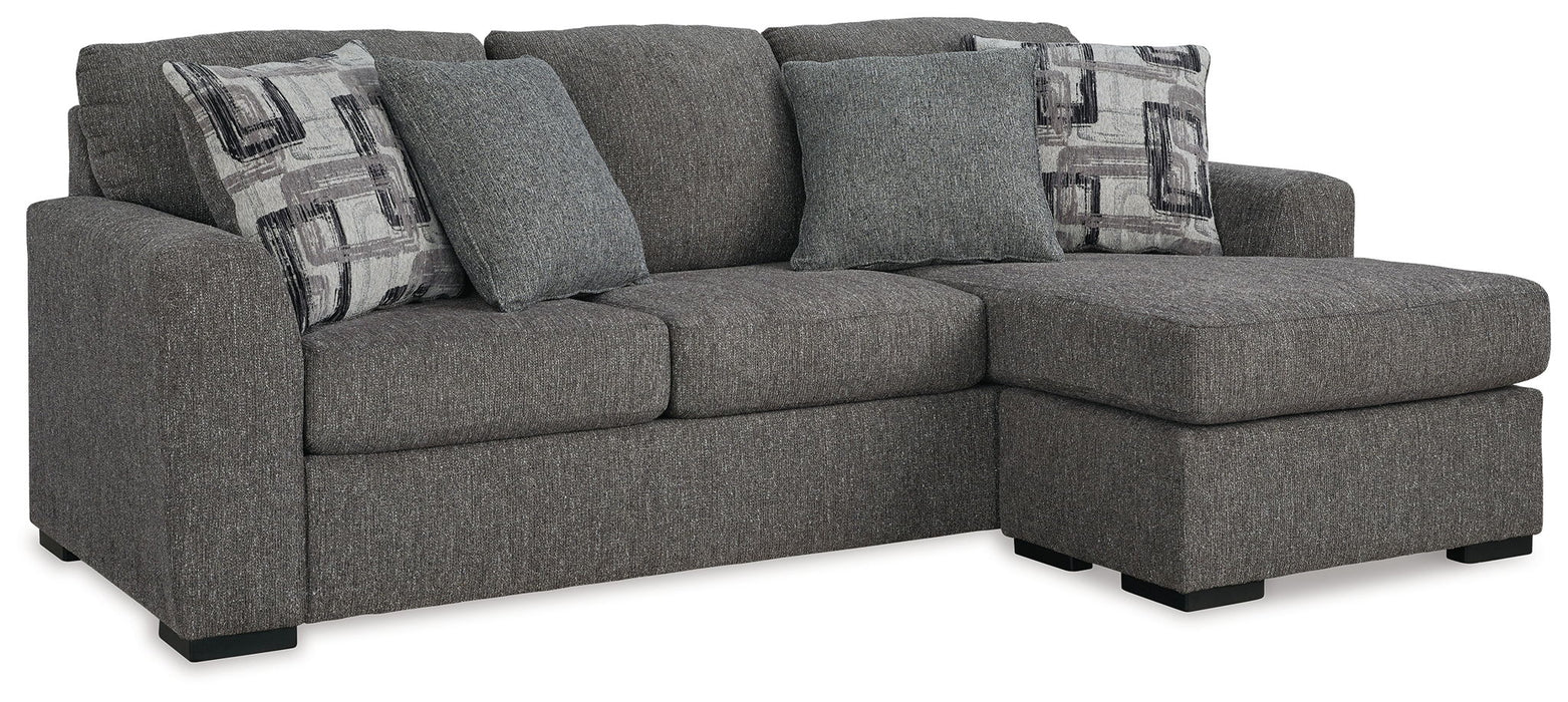 Gardiner - Pewter - Sofa Chaise - Tallahassee Discount Furniture (FL)