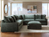Carriage View - Jade - 3-Piece Sectional - Tallahassee Discount Furniture (FL)