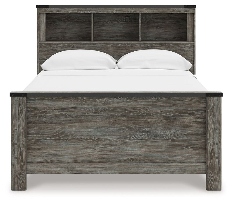 Frandern - Bookcase Panel Bed - Tallahassee Discount Furniture (FL)