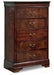 Alisdair - Reddish Brown - Chest - Tallahassee Discount Furniture (FL)