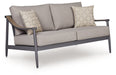 Ocean Beach - Loveseat With Cushion - Gray - Tallahassee Discount Furniture (FL)
