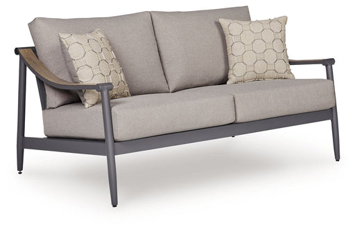 Ocean Beach - Loveseat With Cushion - Gray - Tallahassee Discount Furniture (FL)