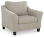 Willarae - 2 Pc. - Chair And A Half, Ottoman - Taupe - Tallahassee Discount Furniture (FL)