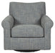 Renley - Ash - Swivel Glider Accent Chair - Tallahassee Discount Furniture (FL)
