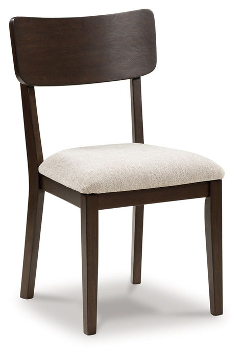 Mallenette - Merlot - Dining Upholstered Side Chair (Set of 2) - Tallahassee Discount Furniture (FL)