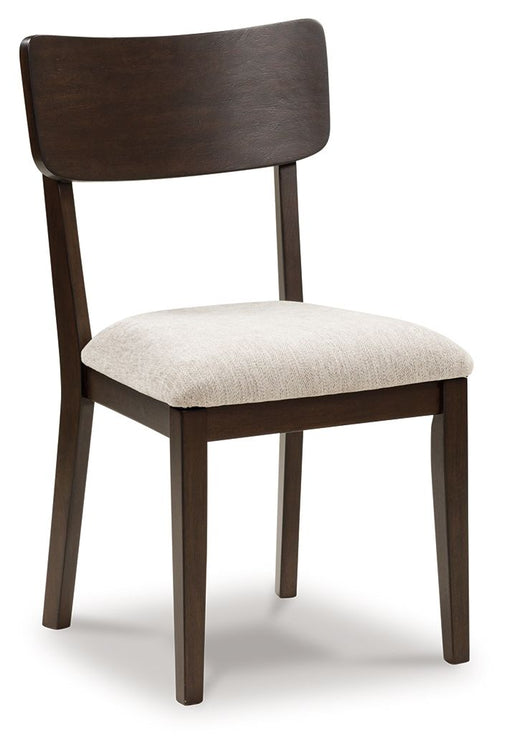 Mallenette - Merlot - Dining Upholstered Side Chair (Set of 2) - Tallahassee Discount Furniture (FL)