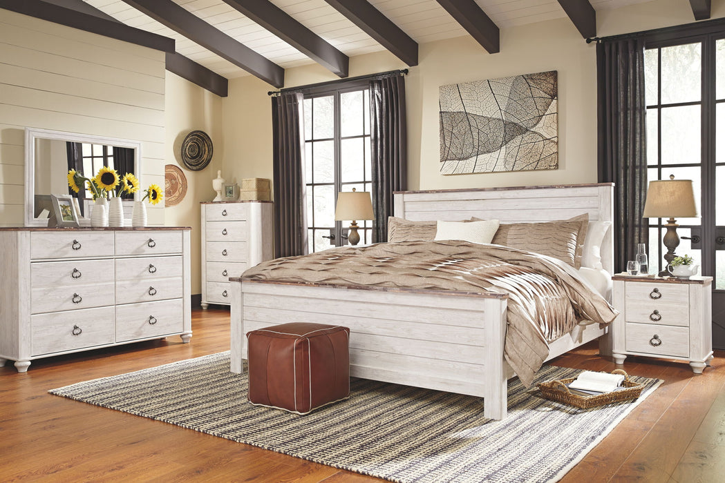 Willowton - Panel Bed - Tallahassee Discount Furniture (FL)