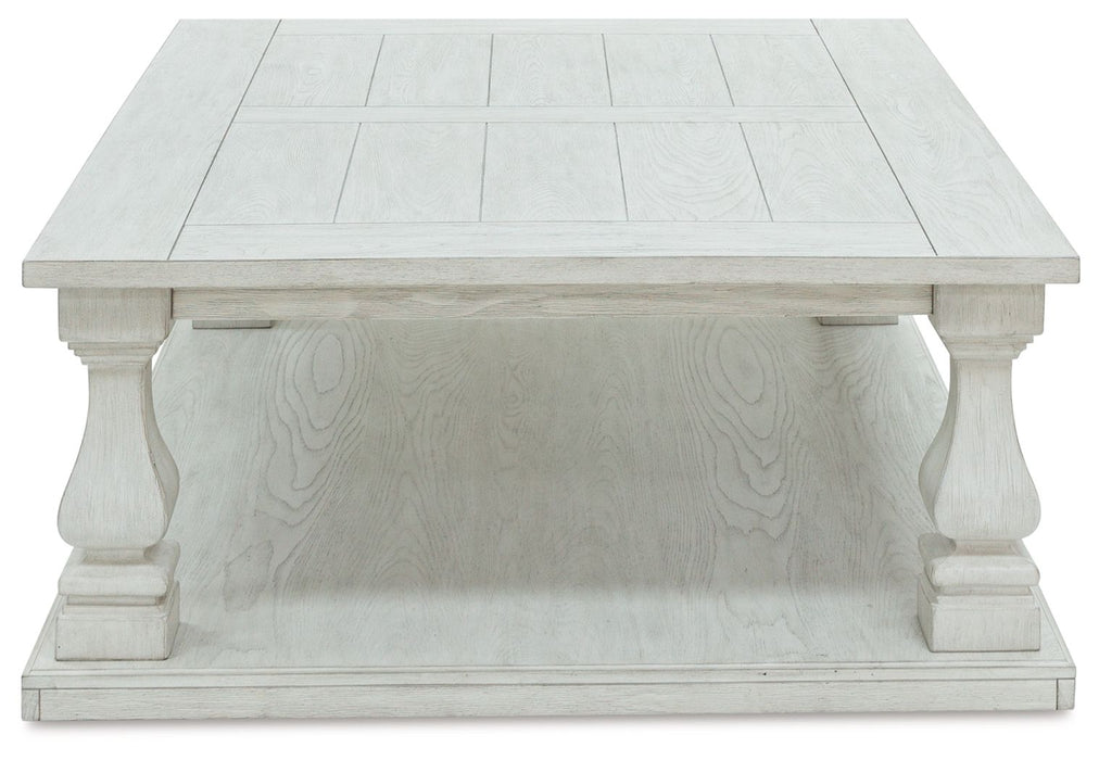 Arlendyne - Antique White - Rectangular Cocktail Table - Tallahassee Discount Furniture (FL)