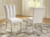 Larawyn - Dining Upholstered Side Chair (Set of 2) - Bisque - Tallahassee Discount Furniture (FL)