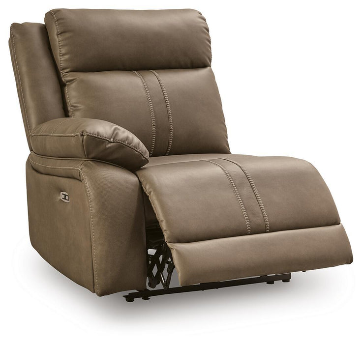 Max-Momentum - LAF Zero Wall Power Recliner - Biscotti - Tallahassee Discount Furniture (FL)