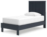 Simmenfort - Platform Bed With Panel Headboard - Tallahassee Discount Furniture (FL)