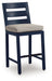 East Beach - Barstool (Set of 2) - Blue - Tallahassee Discount Furniture (FL)
