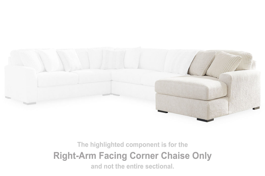 Chessington - Ivory - Raf Corner Chaise - Tallahassee Discount Furniture (FL)