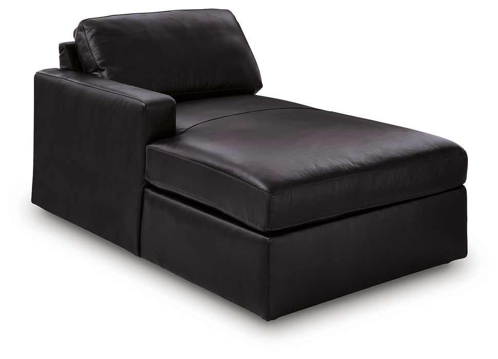 ModMax II - LAF Corner Chaise - Black - Tallahassee Discount Furniture (FL)