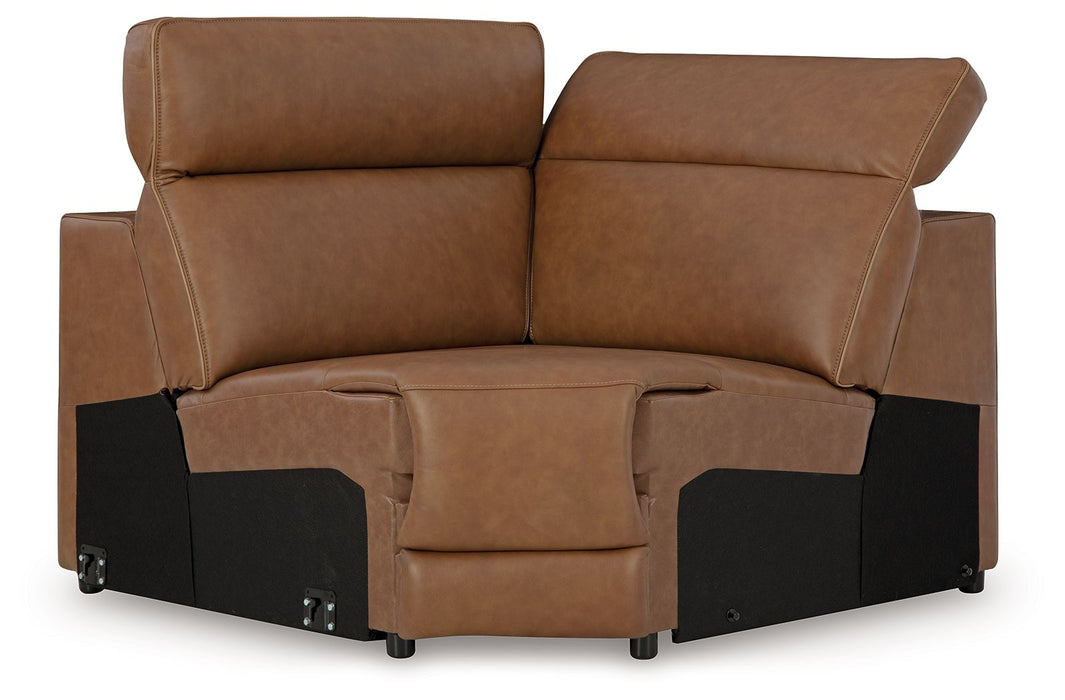 Magic Man - Caramel - Wedge With Manual Headrest - Tallahassee Discount Furniture (FL)
