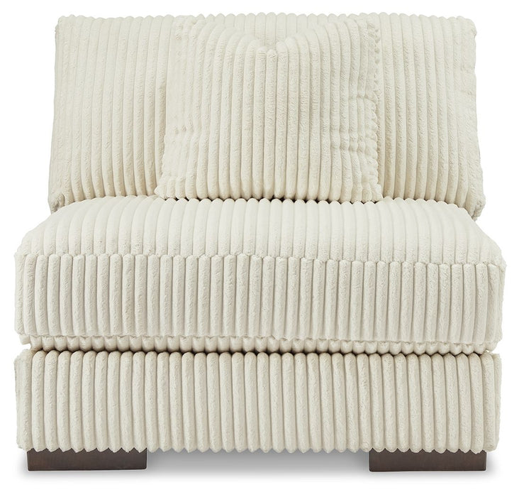 Lindyn - Beige - Armless Chair - Tallahassee Discount Furniture (FL)