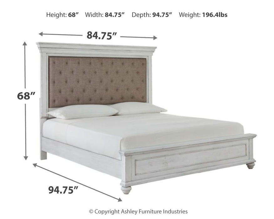 Kanwyn - Upholstered Panel Bed - Tallahassee Discount Furniture (FL)