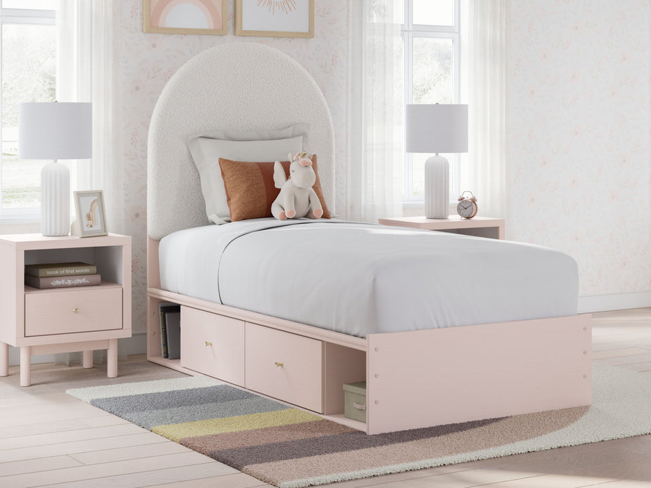 Wistenpine - Upholstered Panel Bed With Storage - Tallahassee Discount Furniture (FL)