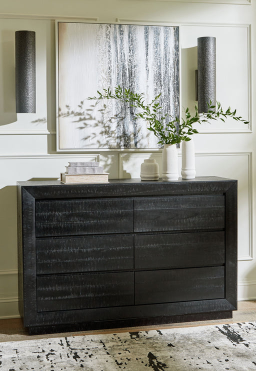 Londer - Black - Dresser - Tallahassee Discount Furniture (FL)