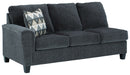 Abinger - Smoke - LAF Sofa - Tallahassee Discount Furniture (FL)