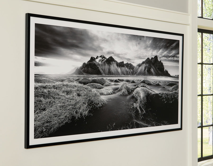 Delstone - Black / White - Wall Art - Tallahassee Discount Furniture (FL)