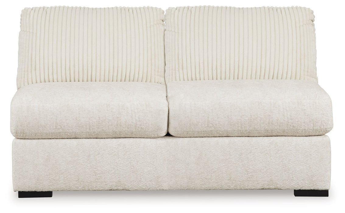 Chessington - Ivory - Armless Loveseat - Tallahassee Discount Furniture (FL)