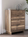 Chirason - Brown - Four Drawer Chest - Tallahassee Discount Furniture (FL)