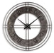 Ana Sofia - Wall Clock - Antique Gray - Tallahassee Discount Furniture (FL)