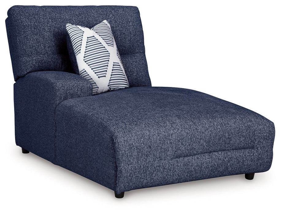 Acklen Place - Navy - Laf Power Reclining Back Chaise - Tallahassee Discount Furniture (FL)