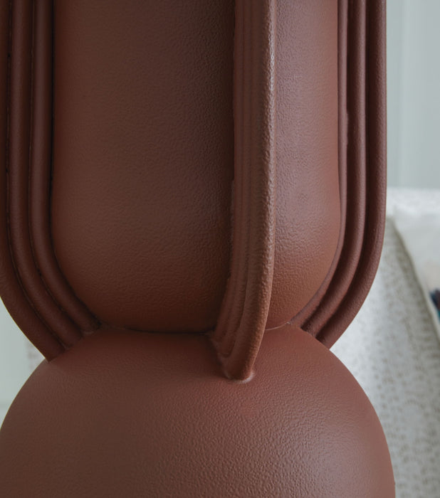 Rowandale - Brick Red - Metal Table Lamp - Tallahassee Discount Furniture (FL)