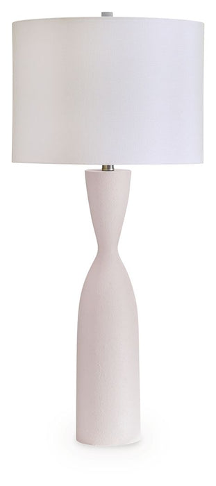 Davinford - White - Poly Table Lamp - Tallahassee Discount Furniture (FL)