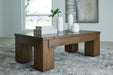 Rosswain - Warm Brown - Lift Top Cocktail Table - Tallahassee Discount Furniture (FL)
