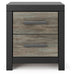 Broachmyn - Two Drawer Night Stand - Tallahassee Discount Furniture (FL)