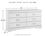 Anarasia - Dresser, Mirror - Tallahassee Discount Furniture (FL)