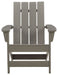 Visola - Gray - Adirondack Chair - Tallahassee Discount Furniture (FL)