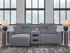 ModMax II - Salt And Pepper - Reclining Sectional - Tallahassee Discount Furniture (FL)