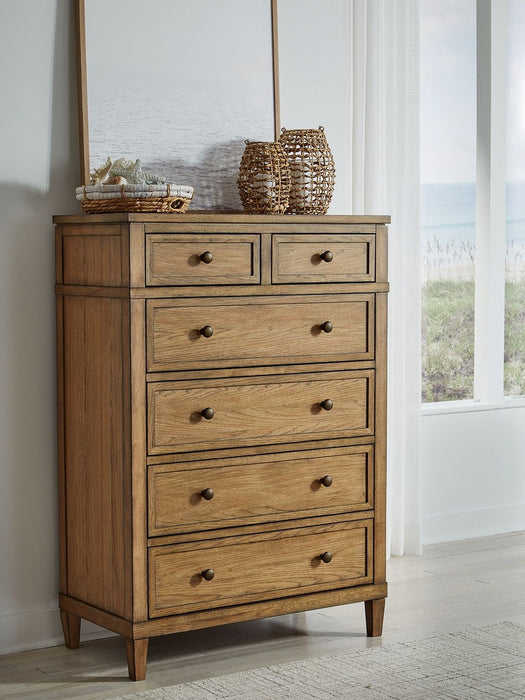 Sharlance - Brown - Six Drawer Chest - Tallahassee Discount Furniture (FL)