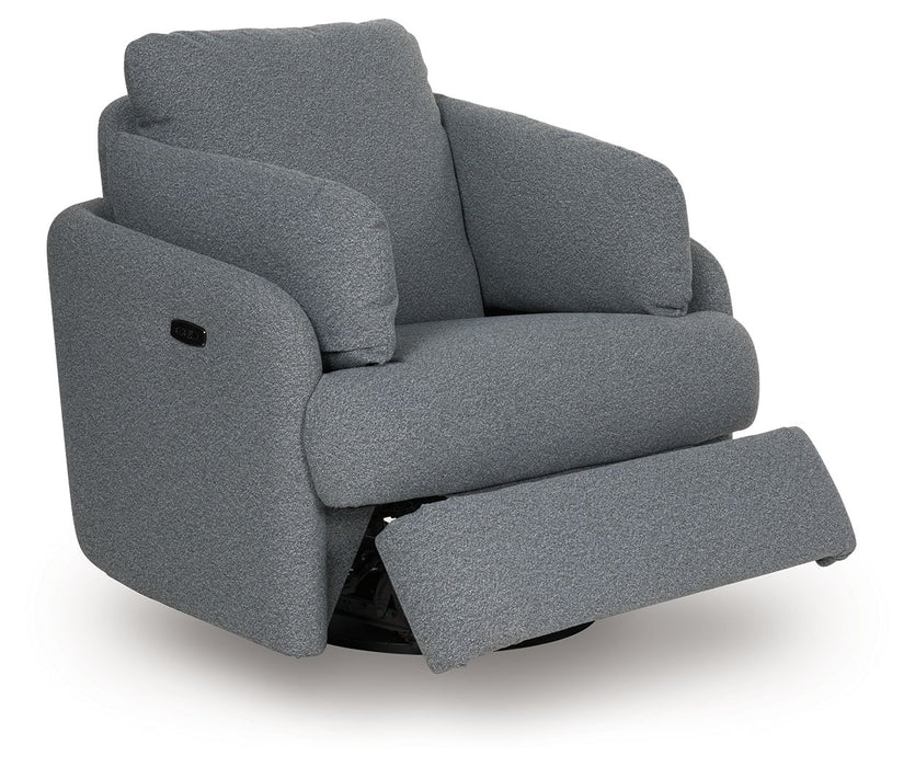 Alainmont Next-Gen Nuvella - Swivel Power Recliner - Tallahassee Discount Furniture (FL)