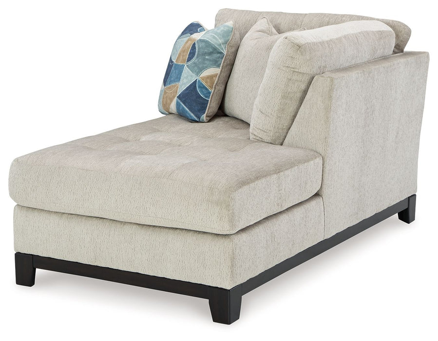 Maxon Place - Stone - Raf Corner Chaise - Tallahassee Discount Furniture (FL)