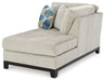 Maxon Place - Stone - Raf Corner Chaise - Tallahassee Discount Furniture (FL)