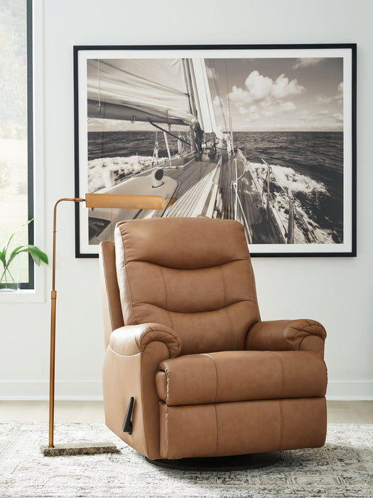 Flynwood - Swivel Glider Recliner - Tallahassee Discount Furniture (FL)