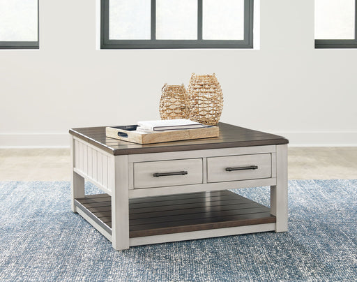 Darborn - Gray / Brown - Lift Top Cocktail Table - Tallahassee Discount Furniture (FL)