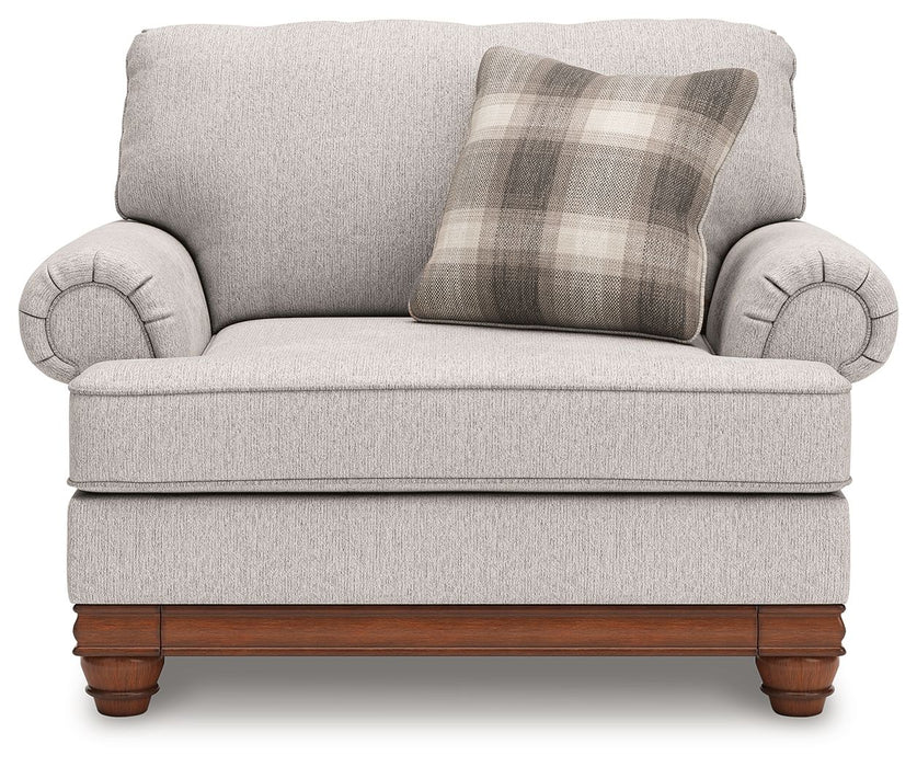 Clearbrooke - Sandstone - Chair And A Half - Tallahassee Discount Furniture (FL)