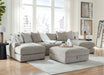 Aslan Court - Sectional With Ottoman Set - Tallahassee Discount Furniture (FL)