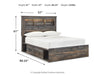 Drystan - Panel Bookcase Bed - Tallahassee Discount Furniture (FL)