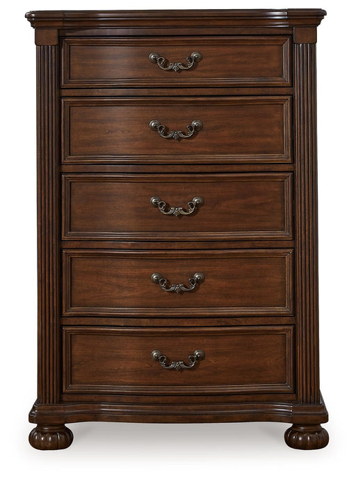 Lavinton - Brown - Five Drawer Chest - Tallahassee Discount Furniture (FL)