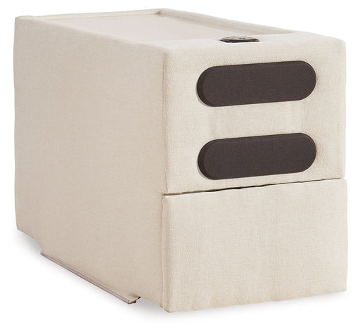 Modmax - Oyster - Console With Audio System - Tallahassee Discount Furniture (FL)